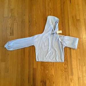 Cropped Hooded Sweater